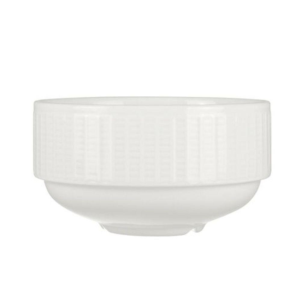 Steelite Willow Alumina Vitrified 10 Ounce Unhandled Stacking Soup Cup, 36 Count
