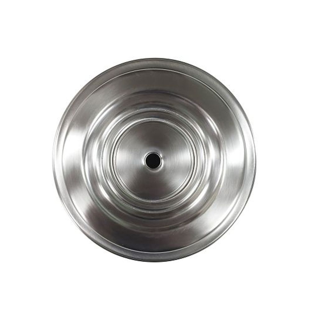 Folio Stainless Steel 10.0 Inch Round Plate Cover For Monaco Flat Rim Plate, 24 Count