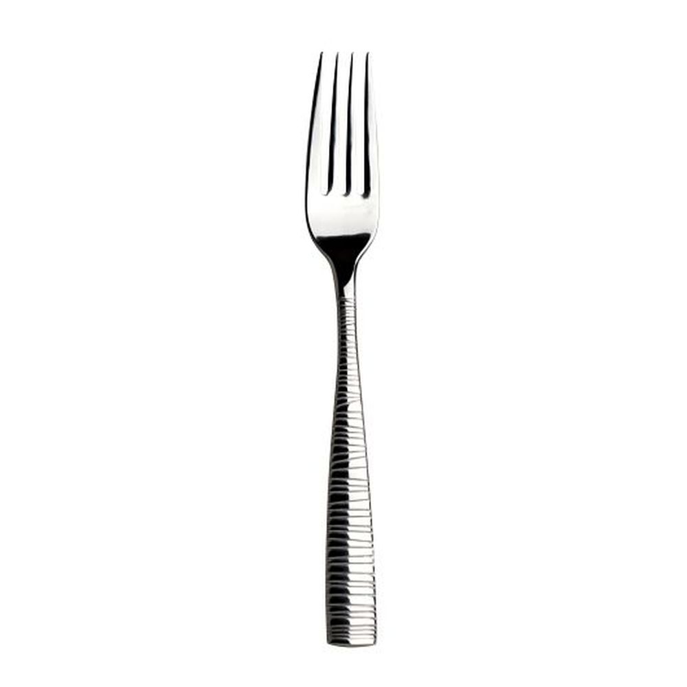 Folio Pirouette 18/10 Stainless Steel 8 1/8 Inch Dinner Fork, 12 Count