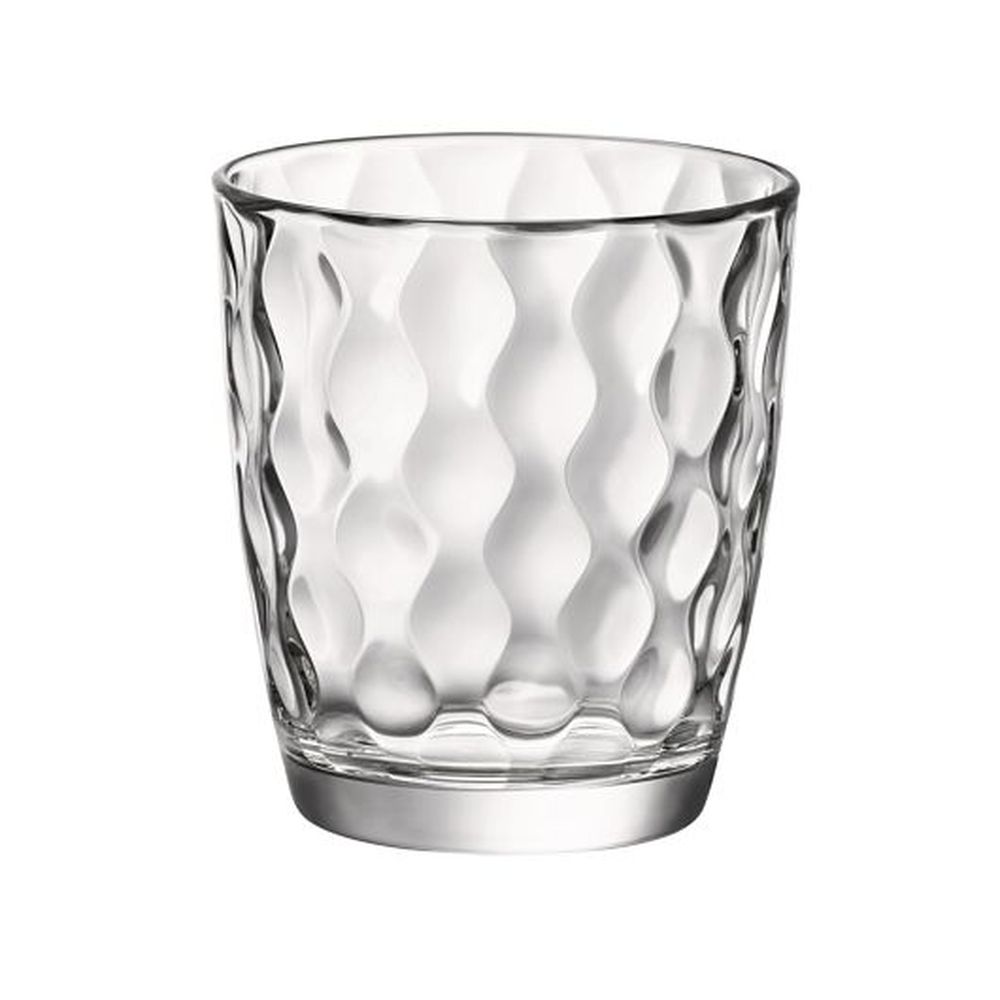 Bormioli Rocco Silk 13.25 Ounce Double Old Fashioned Glass, 36 Count