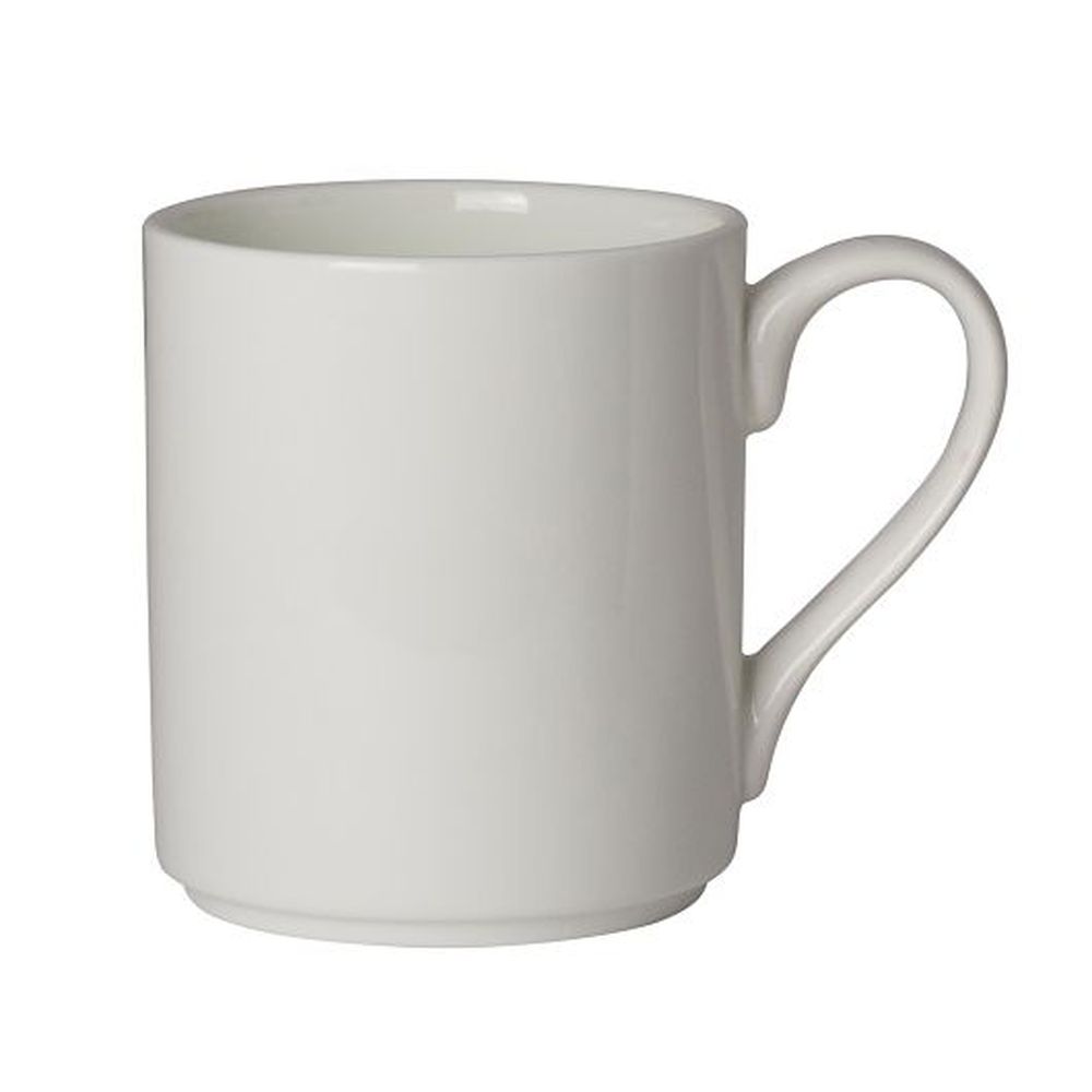 Folio Virtu Bone China 12 Ounce Stack Mug, 24 Count