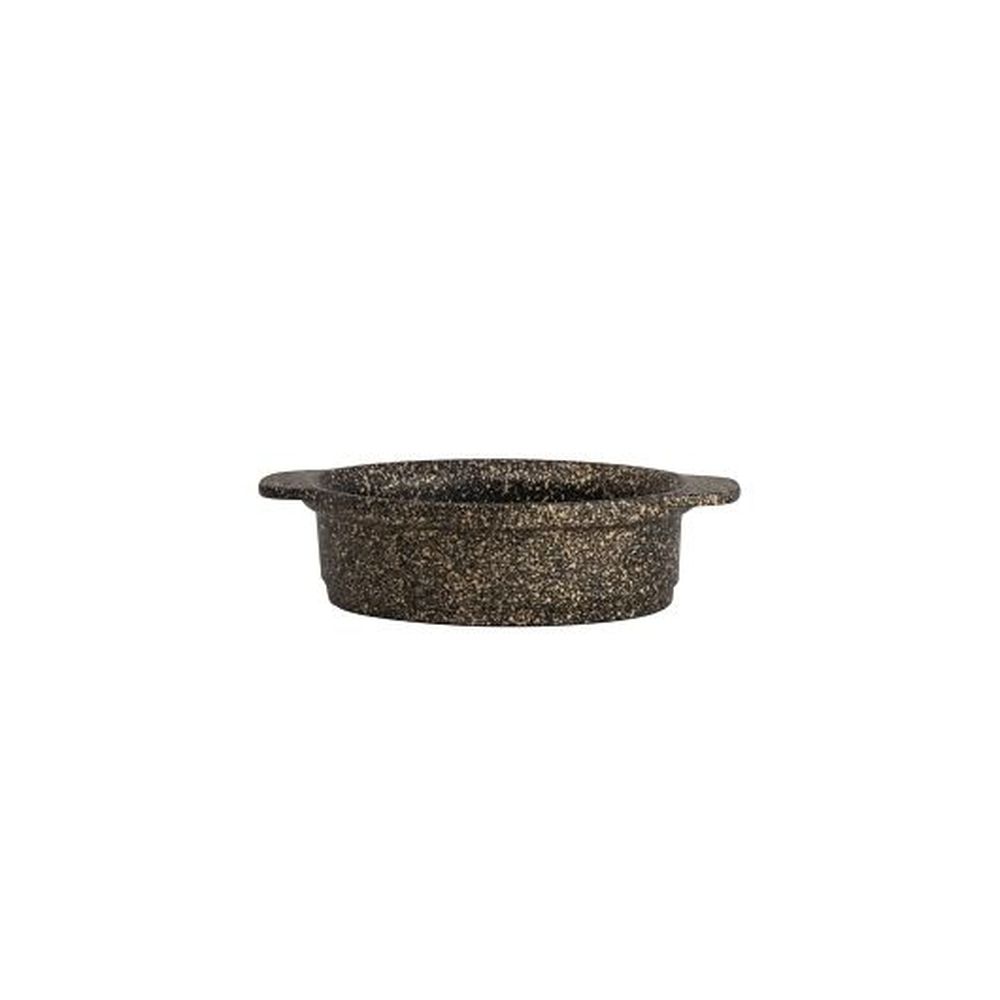 Folio Bronzed Granite 14.75 Ounce Oval Mini Crock, 6 Count