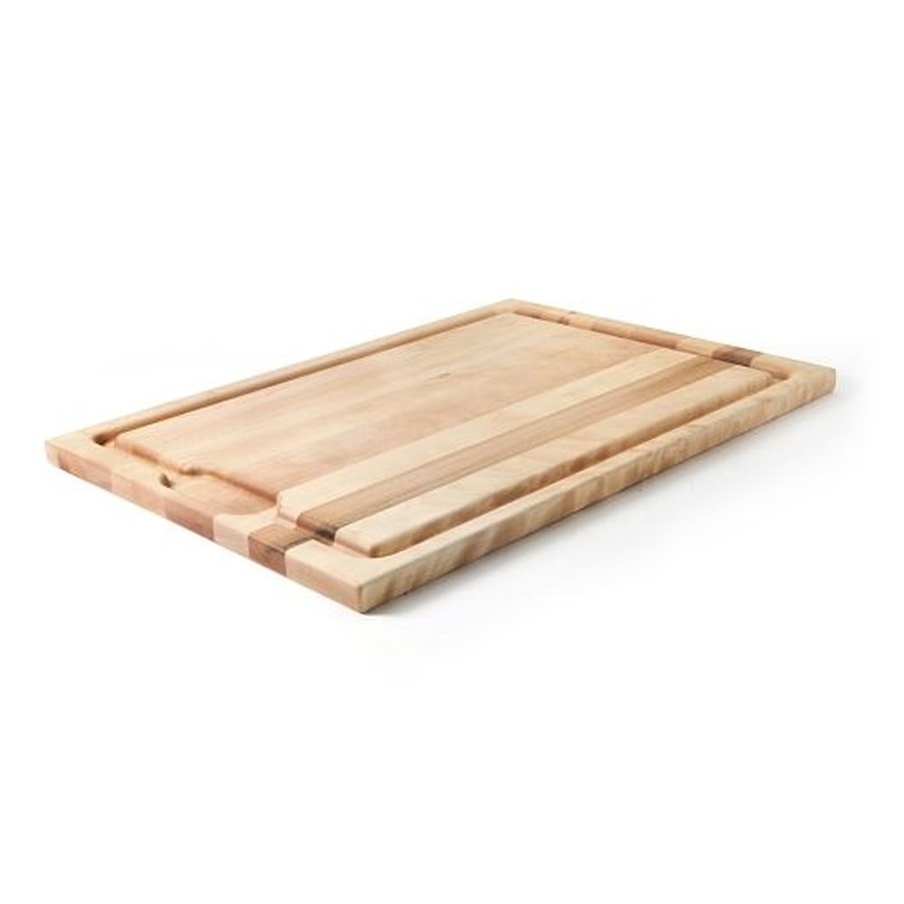 Teak Wood Carving Board, 20.0 x 14.0 x 0.75 inch