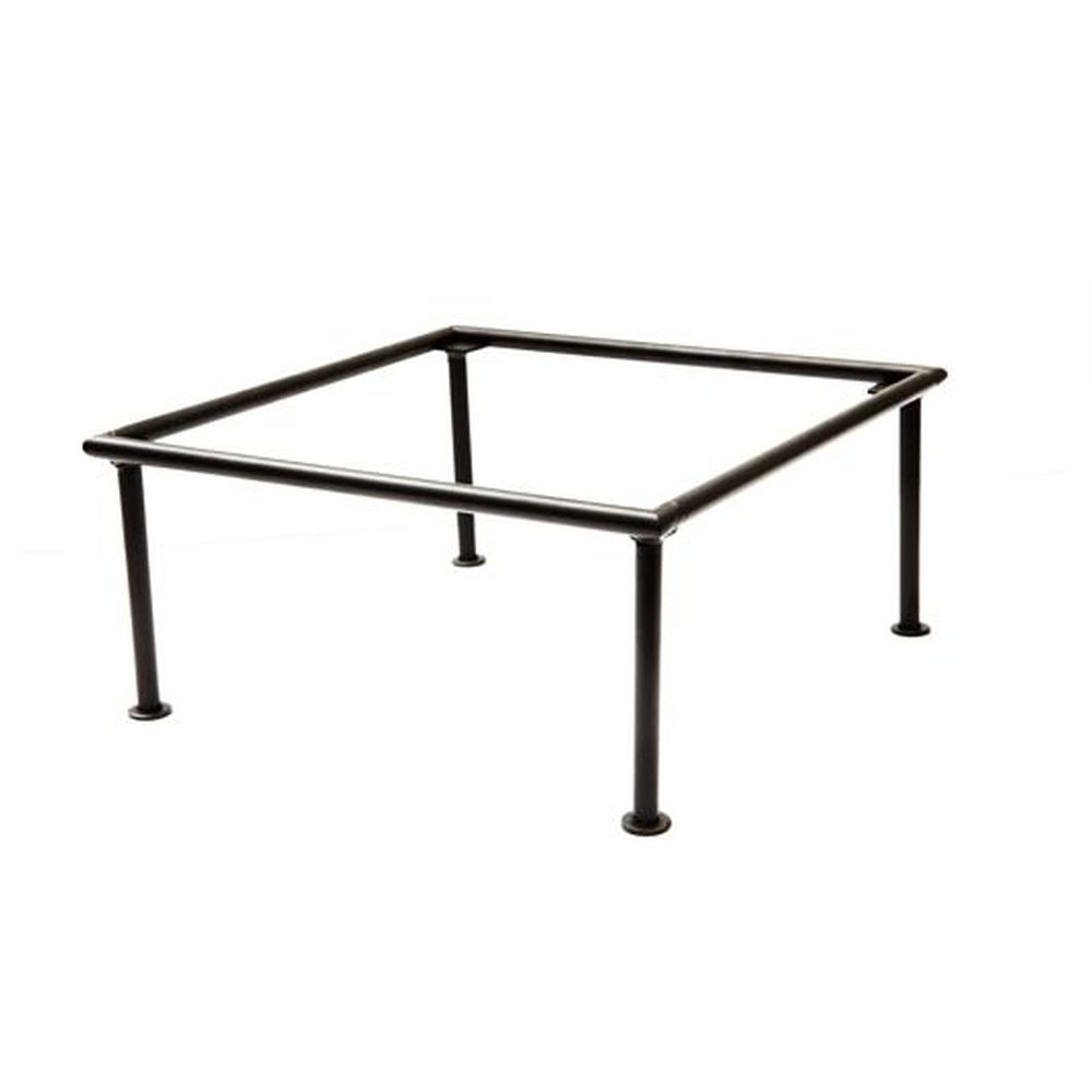 DW Haber Black Teflon Tile Square Riser, 12 x 12 x 6.0 inch