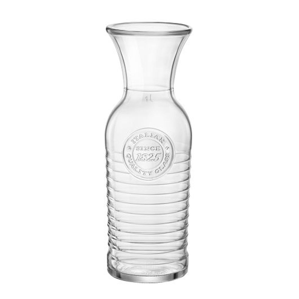 Bormioli Rocco Officina 40 Ounce Glass Carafe, 6 Count