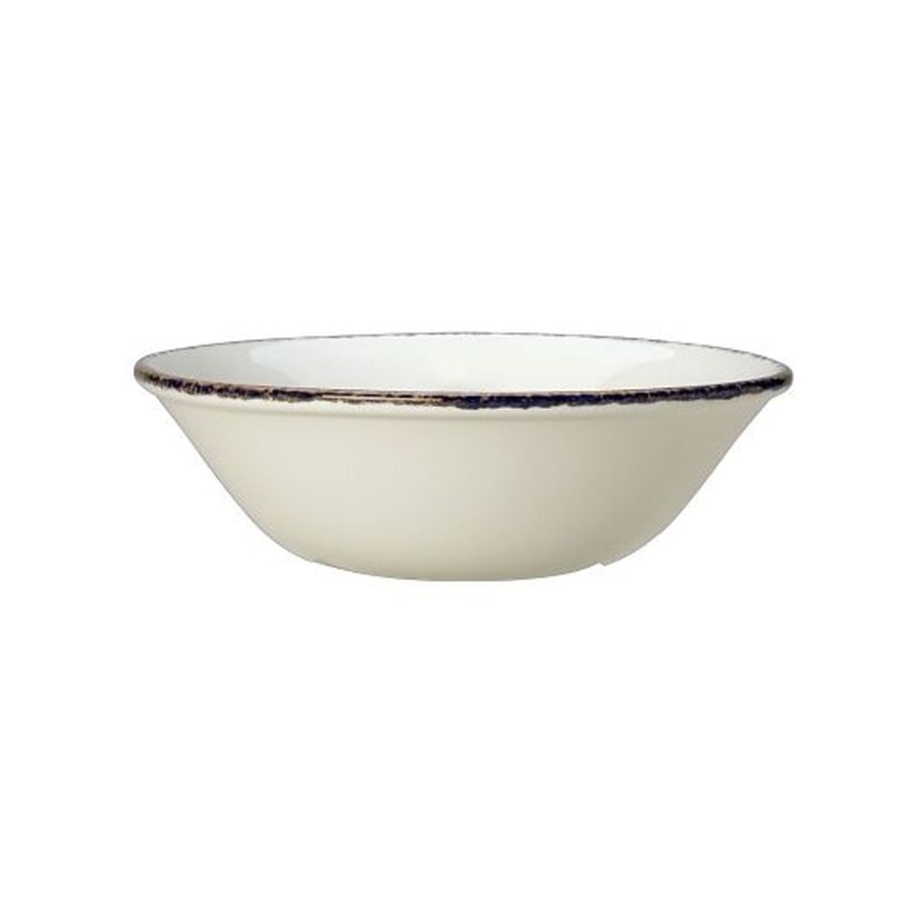Steelite Brown Dapple Alumina Vitrified 16 Ounce Oatmeal Bowl, 36 Count