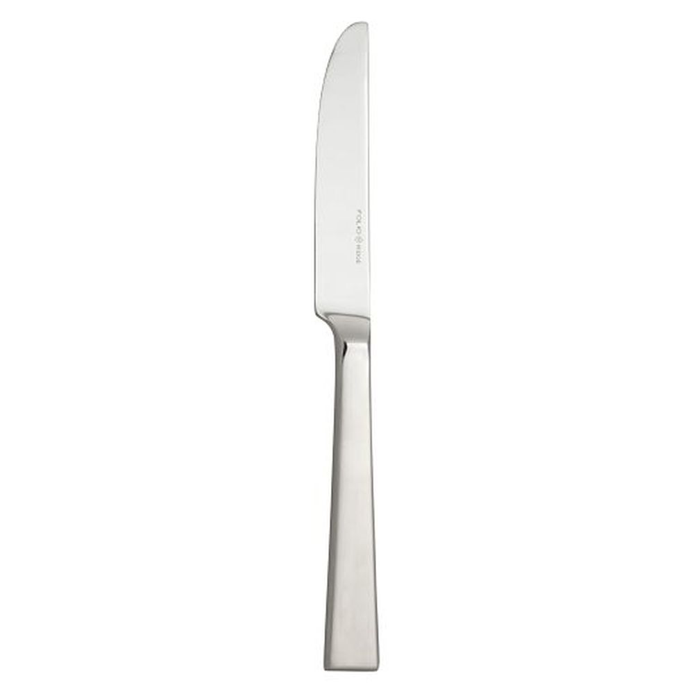 Folio Ridge 18/10 Stainless Steel 9.5 Inch Dinner Knife, 12 Count