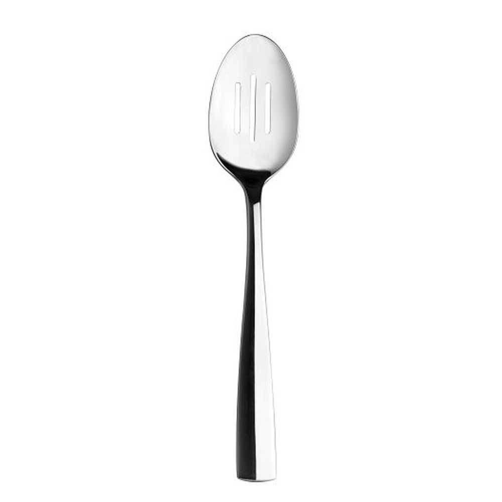 Bryce 18/10 Stainless Steel 10 3/4 inch Slotted Spoon, 12 count