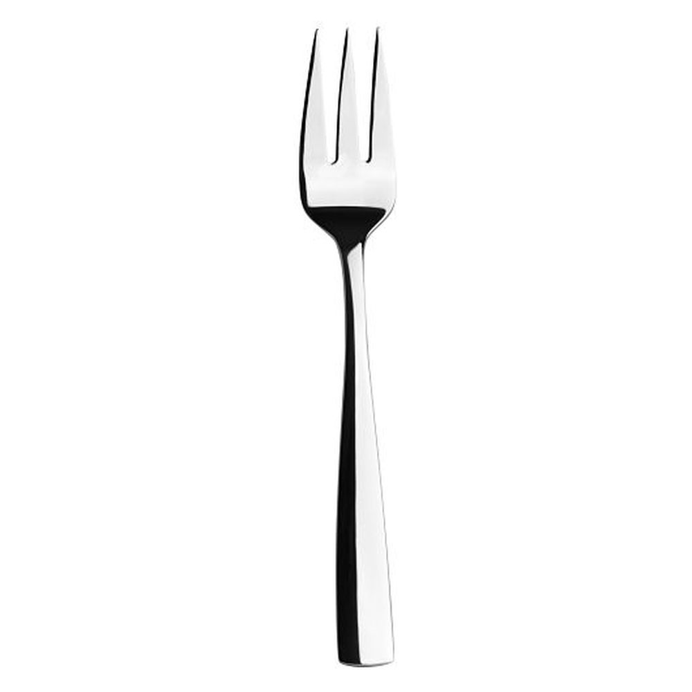 Bryce 18/10 Stainless Steel 10 3/4 inch Long Serving Fork, 12 count