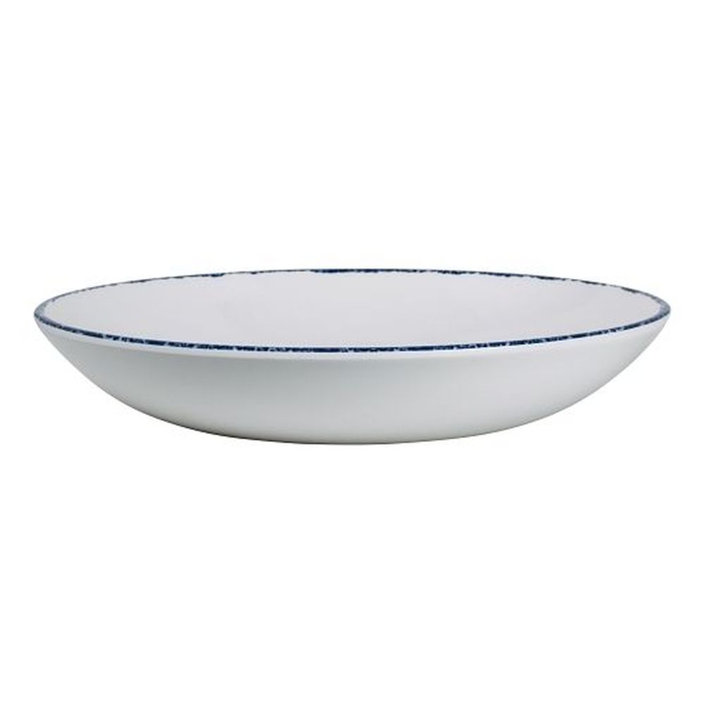 Blue Dapple 38 Ounce Melamine Coupe Bowl, 12 count