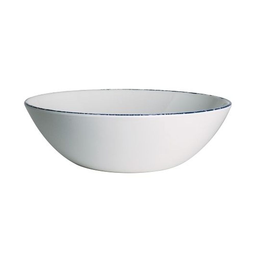 Blue Dapple 15 Ounce Melamine Coupe Bowl, 12 count