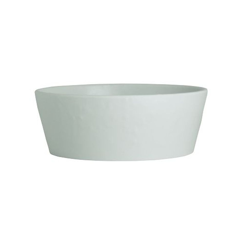 Cali White 9.5 Ounce Melamine Round Bowl, 12 count