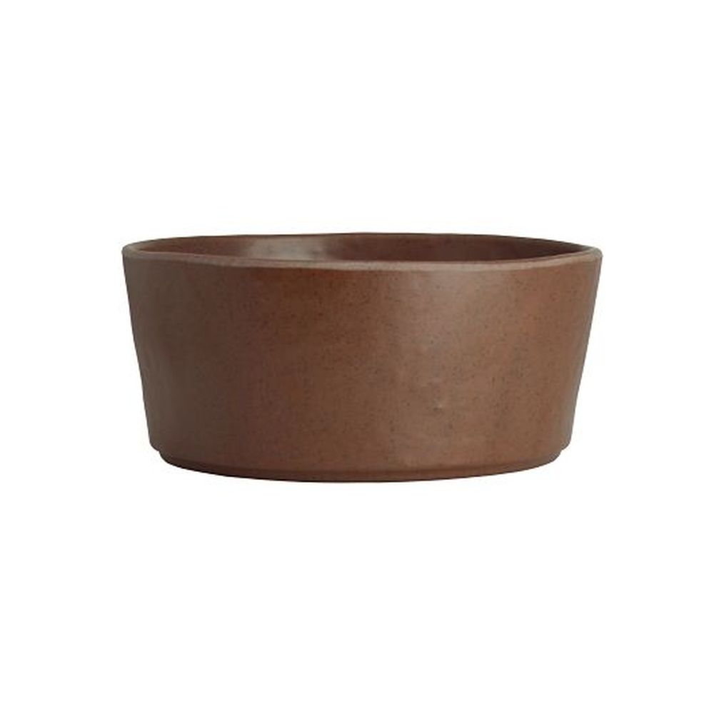 Cali Redwood 17.5 Ounce Melamine Round Bowl, 12 count