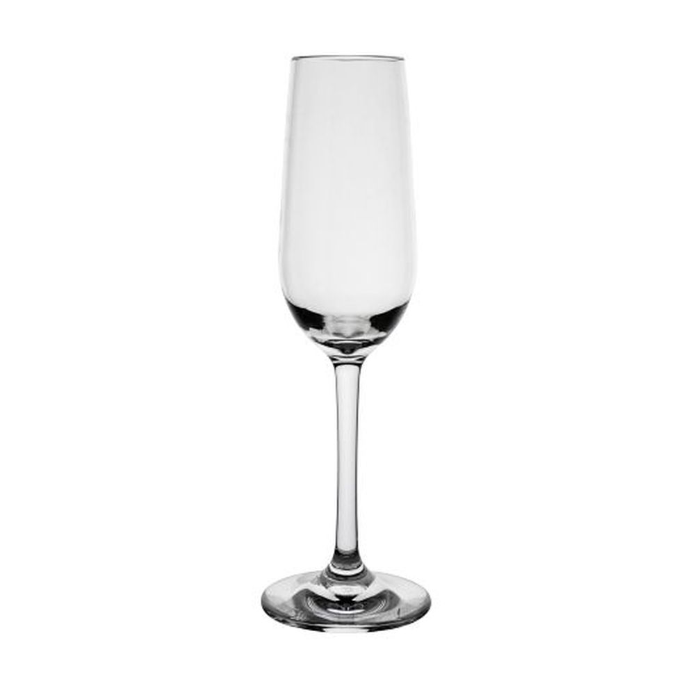 Aspen Summit Polycrystal Clear 6 Ounce Champagne Flute, 24 Count