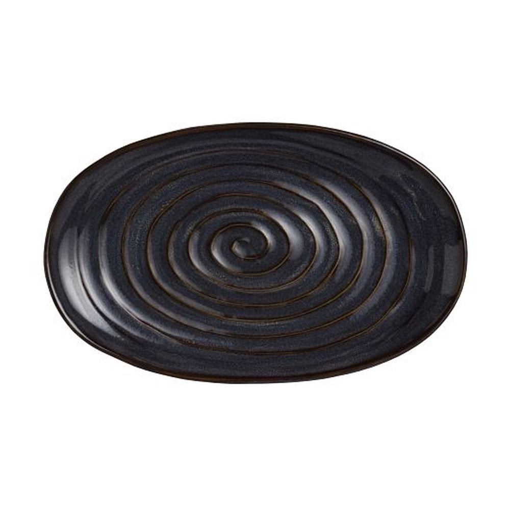 Azores Caldeira Porcelain 11.0 inch Oval Plate, 12 count