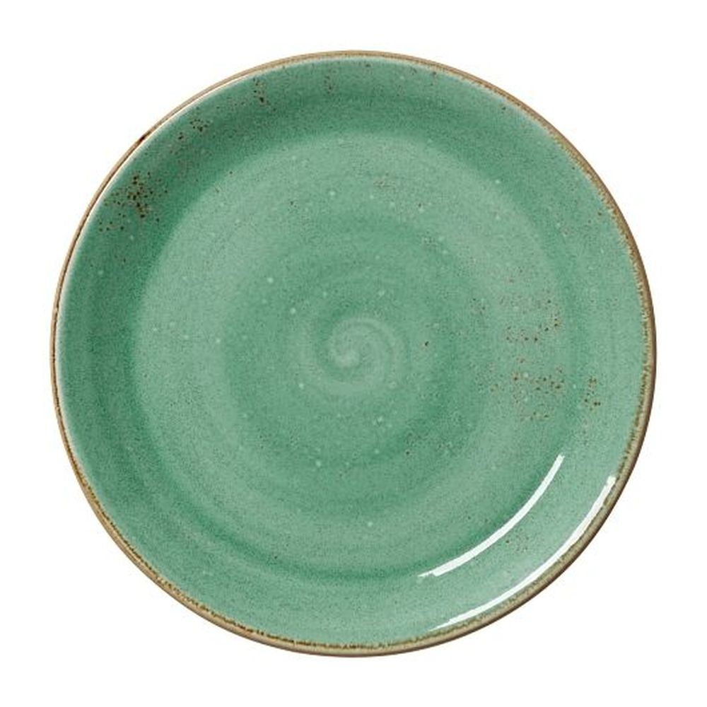 Steelite Craft Aqua Alumina Vitrified 10 Inch Plate, 12 Count