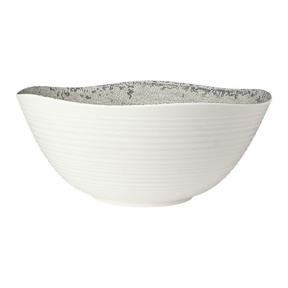 Pompeii Stone 3 Gallon Melamine Large Round Bowl, 4 count