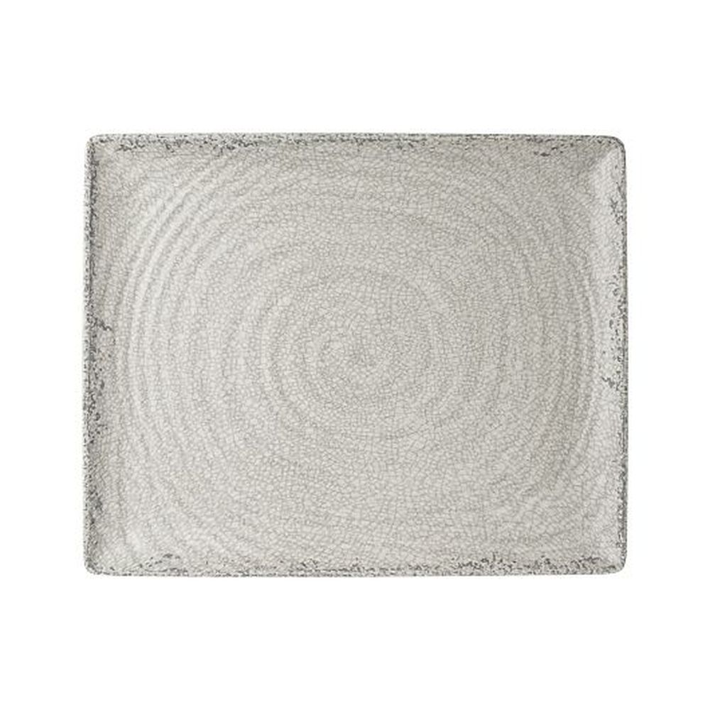Creations Pompeii Stone 12 3/4 X 10 5/8 X 1 Inch Melamine Rectangle Platter, 10 Count