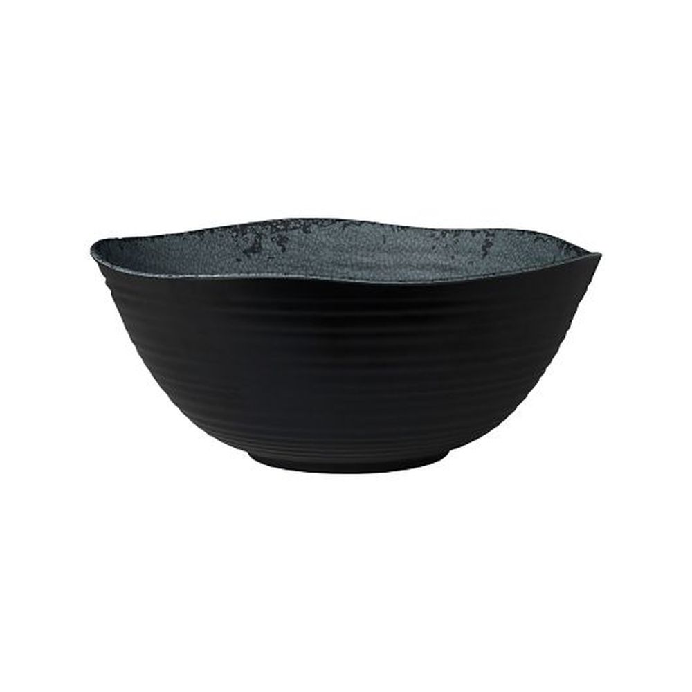 Pompeii Slate 1 Gallon Melamine Medium Round Bowl, 8 count