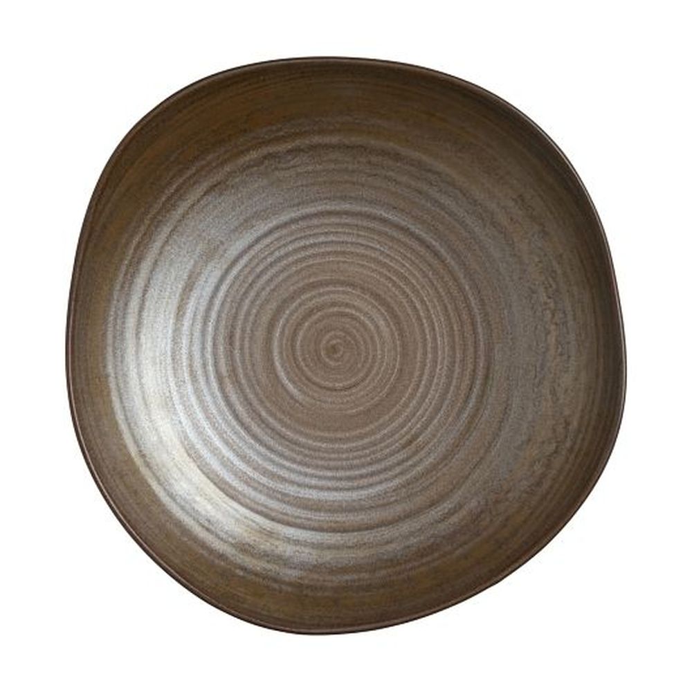 Patina Fortified Porcelain 1.25 Quart Bronze Bowl, 12 count