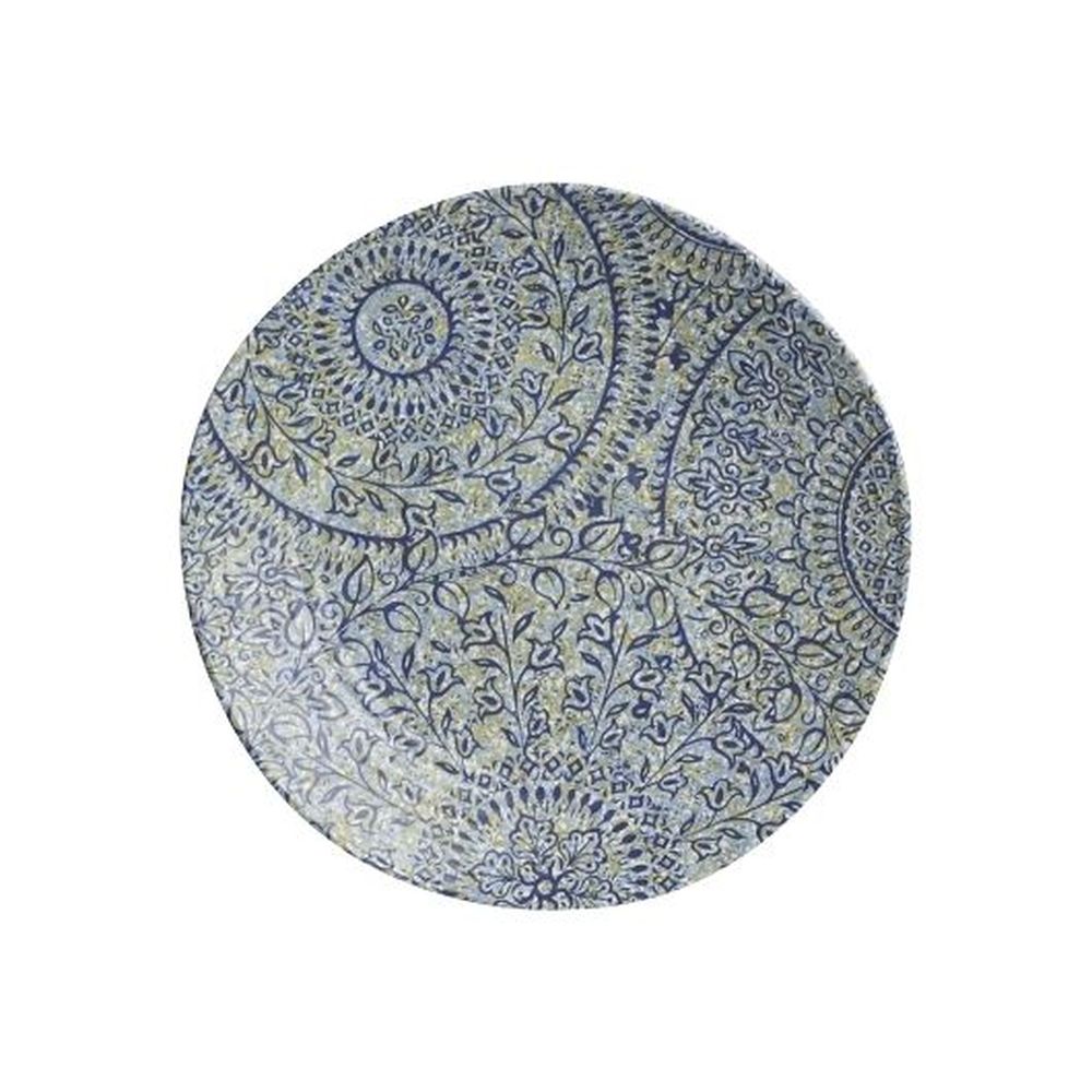 Solano Azure 9.0 inch Melamine Plate, 12 count