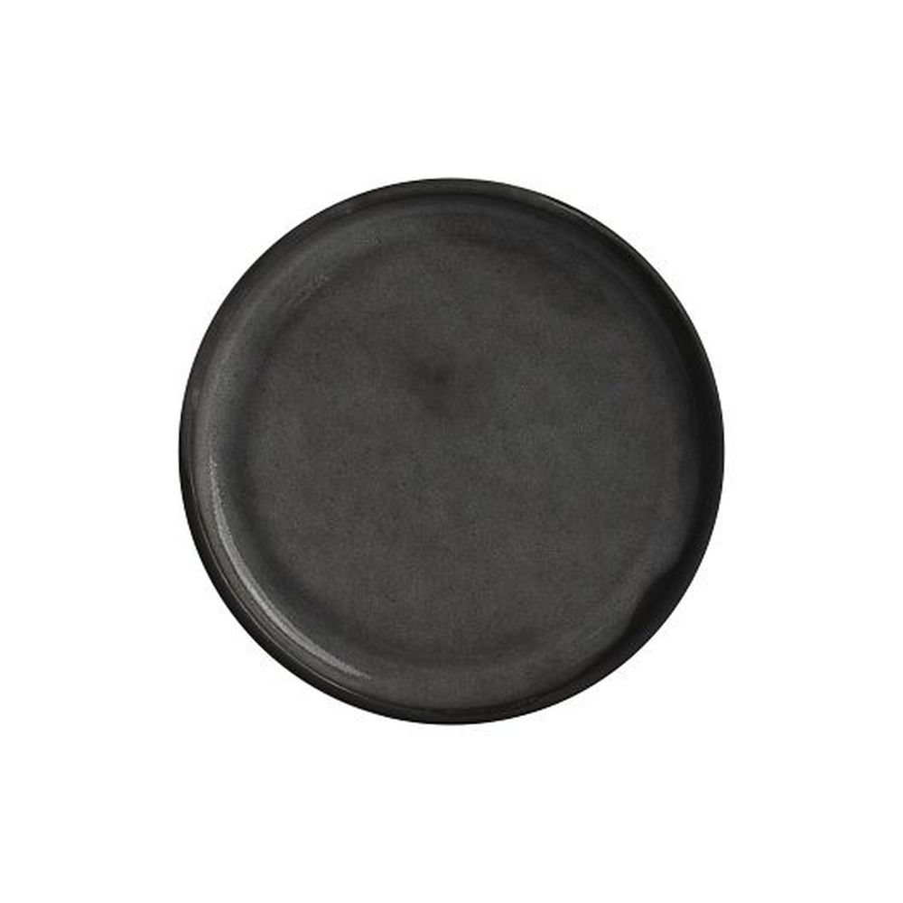 Off Grid Studio Gembrook Gray Stoneware 6.5 Inch Plate, 24 Count
