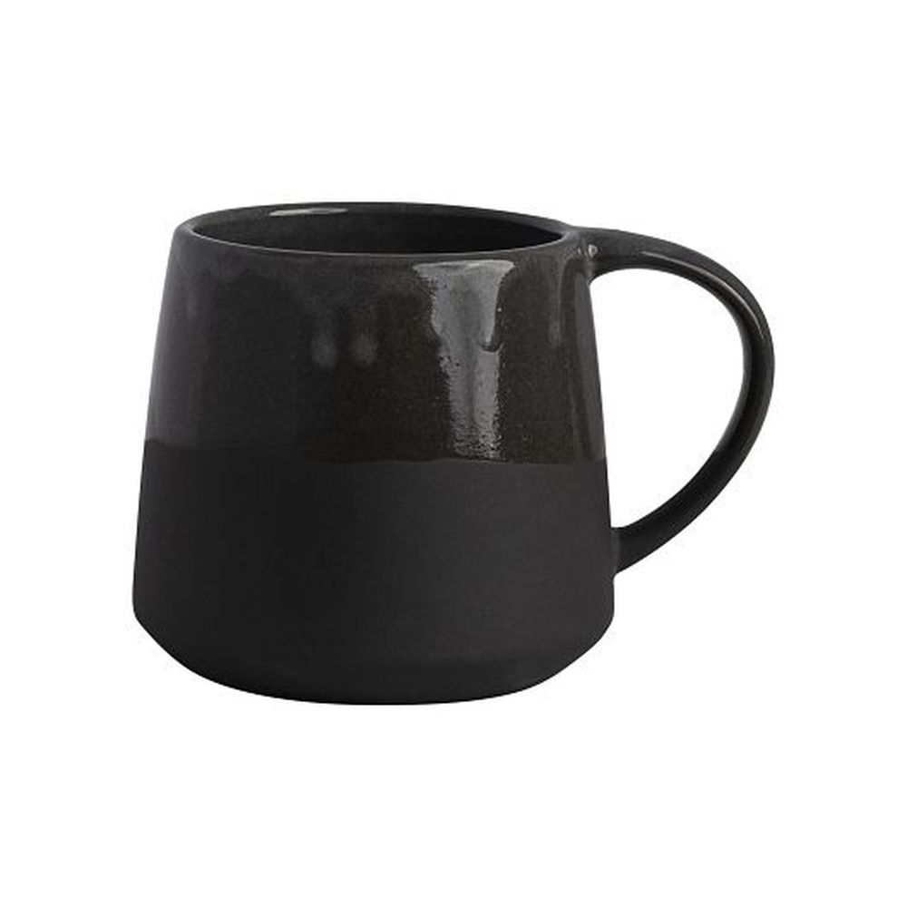 Off Grid Studio Gembrook Gray Stoneware 15 Ounce Mug, 24 Count