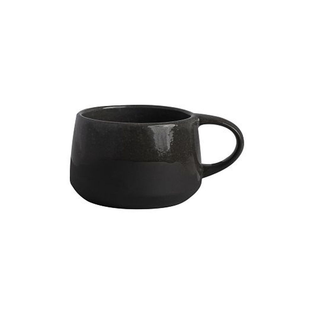Off Grid Studio Gembrook Gray Stoneware 11 Ounce Mug, 24 Count