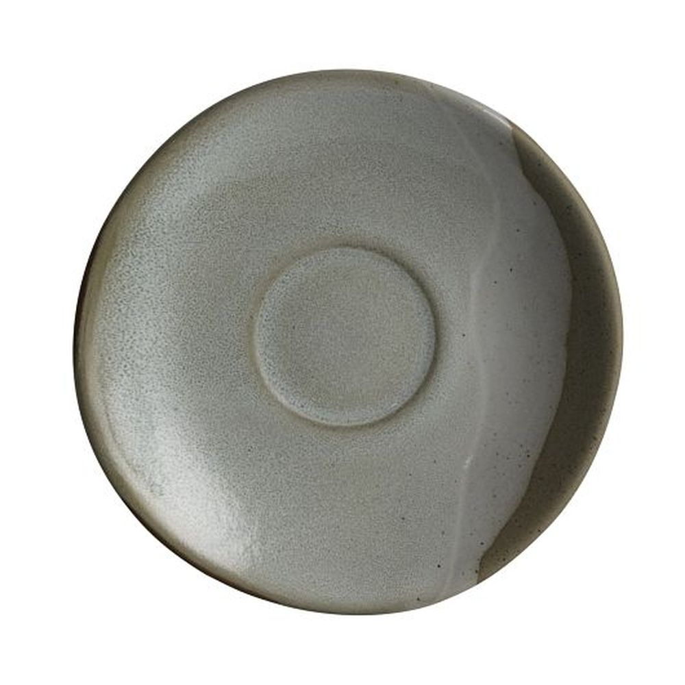 Forager 5 inch Stoneware Espresso Saucer, 24 count