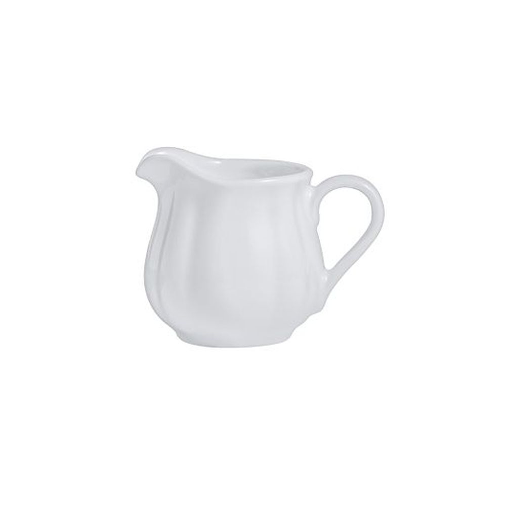 Folio Adelina Porcelain 5 Ounce Handled Creamer, 24 Count
