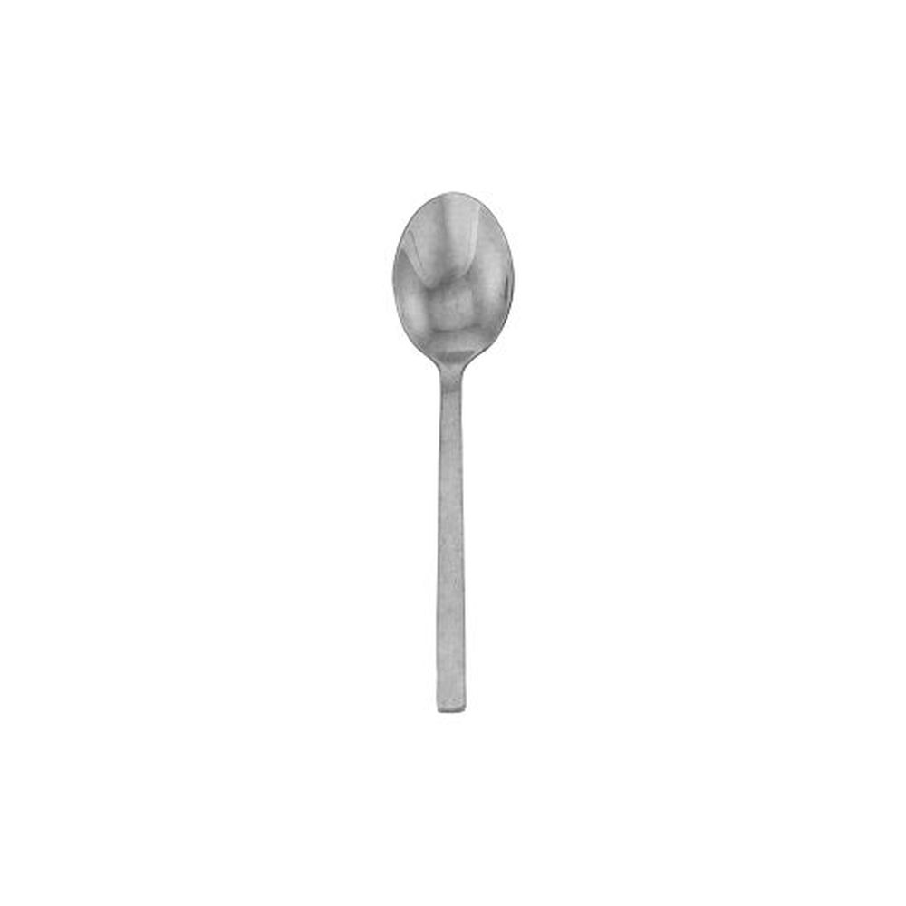 Walco Semi Fieldstone 18/10 Stainless Steel 7.25 Inch Oval Bowl Soup/dessert Spoon, 12 Count