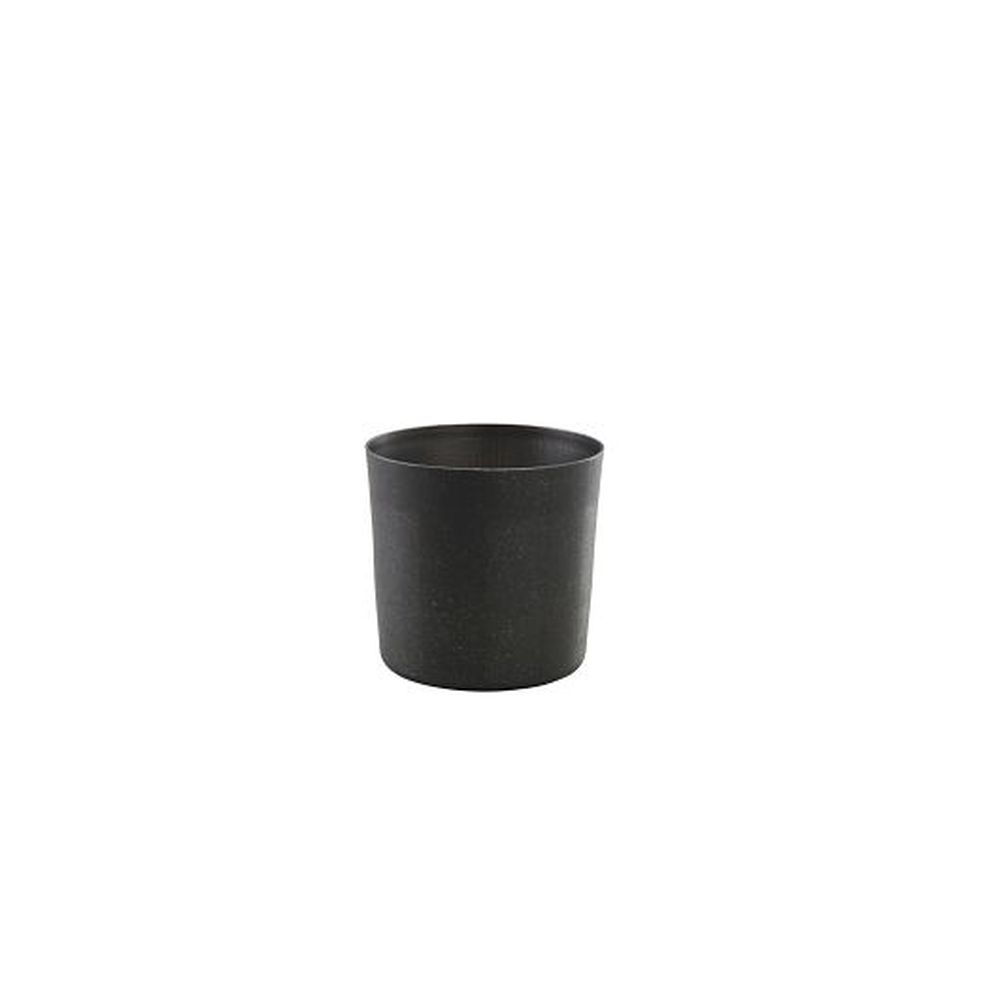 Vintage Black 18/0 Stainless Steel 12.75 Ounce Serving Cup, 12 count