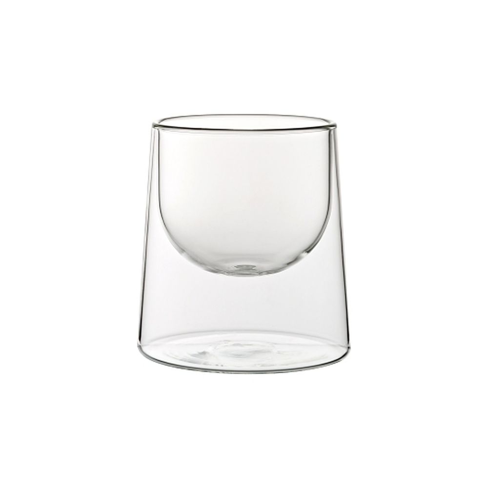Utopia 7.75 Ounce Glass Double Walled Dessert/tasting Dish, 6 Count