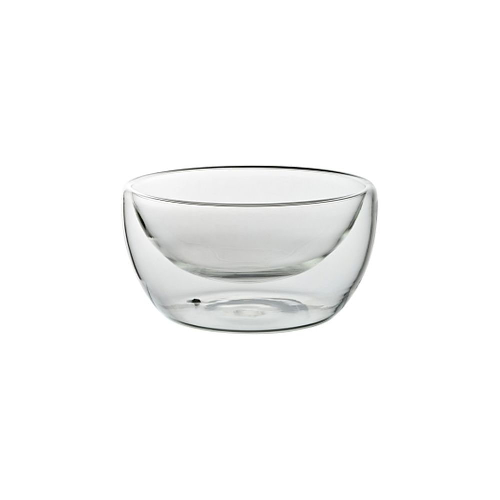 Utopia 9.0 Ounce Glass Double Walled Dessert/tasting Dish, 6 Count