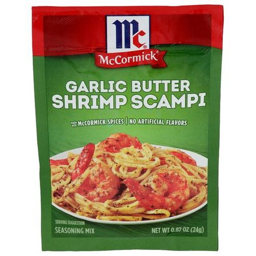 Mc Cormick Garlic Butter Shrimp Scampi Seasoning, 0.87 Ounce -- 12 Per Case