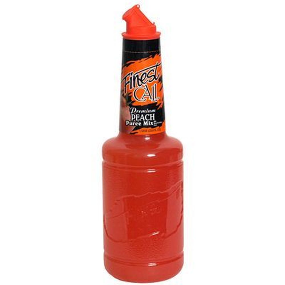 Finest Call Peach Puree Mixer, 33.8 Fluid Ounce -- 12 Per Case