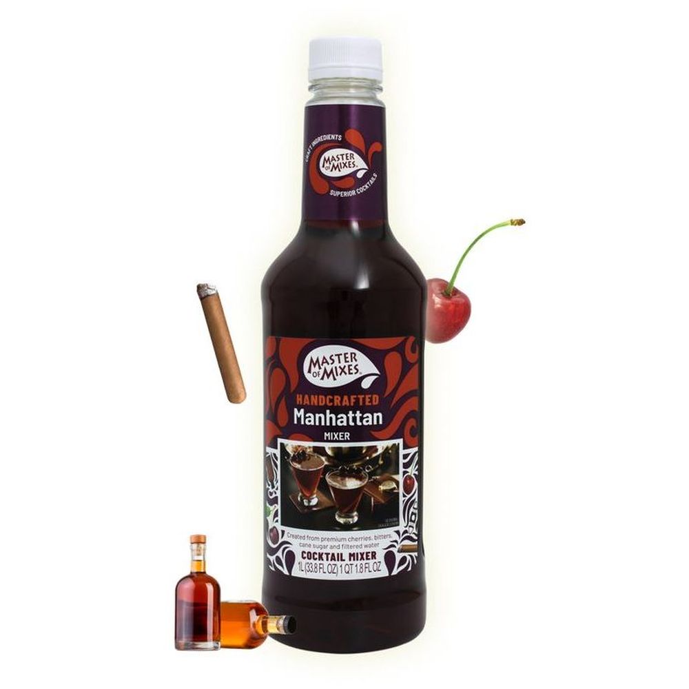 Master Of Mixes Manhattan Mixer, 33.8 Ounce -- 12 Per Case