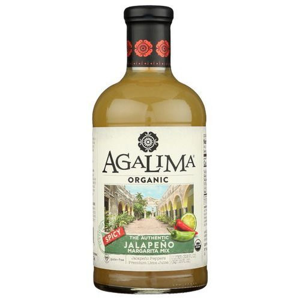 Agalima Organic Spicy Jalapeno Margarita Mix, 33.8 Fluid Ounce -- 6 Per Case