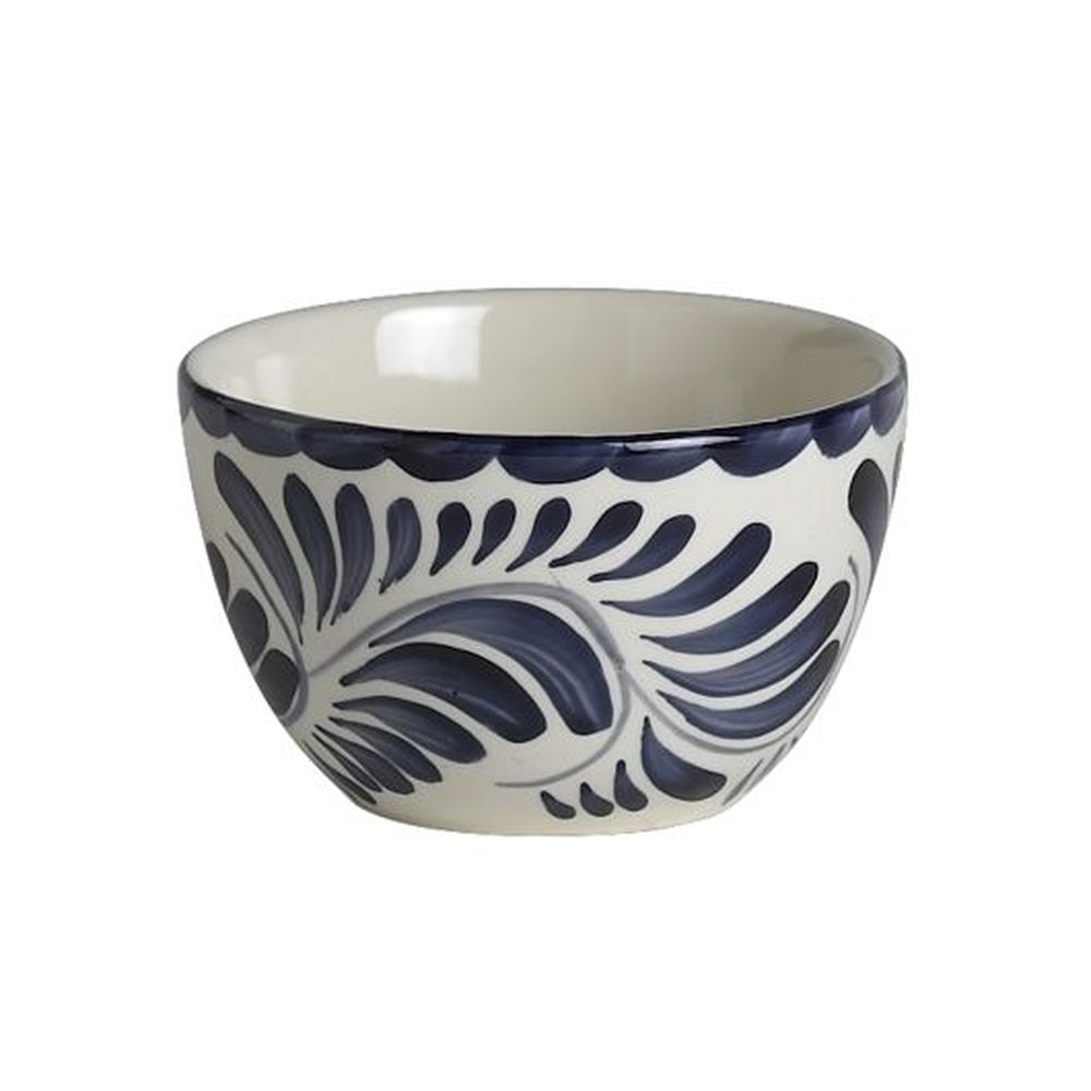 Puebla Alumina Vitrified 9 Ounce Blue Bouillon Cup, 24 count