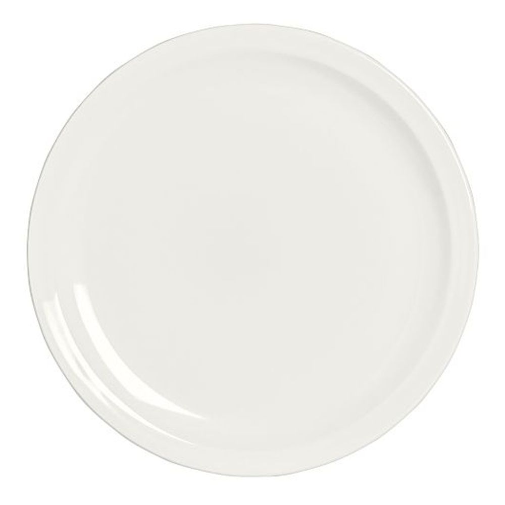 American Basics Alumina Vitrified 6.5 inch Narrow Rim Plate, 24 count
