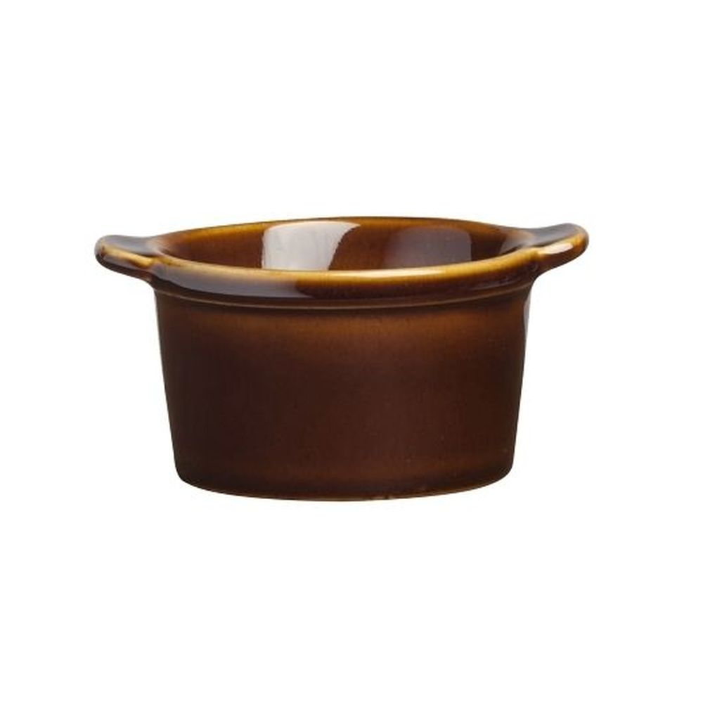 Anfora Brulee 9.75 Ounce Handled Crock, 24 Count