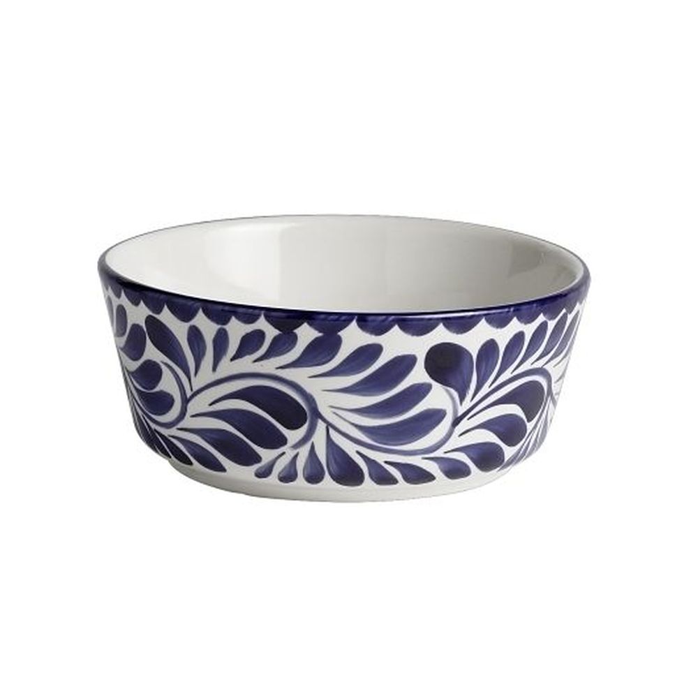 Puebla Alumina Vitrified 23 Ounce Blue Astro Bowl, 12 count
