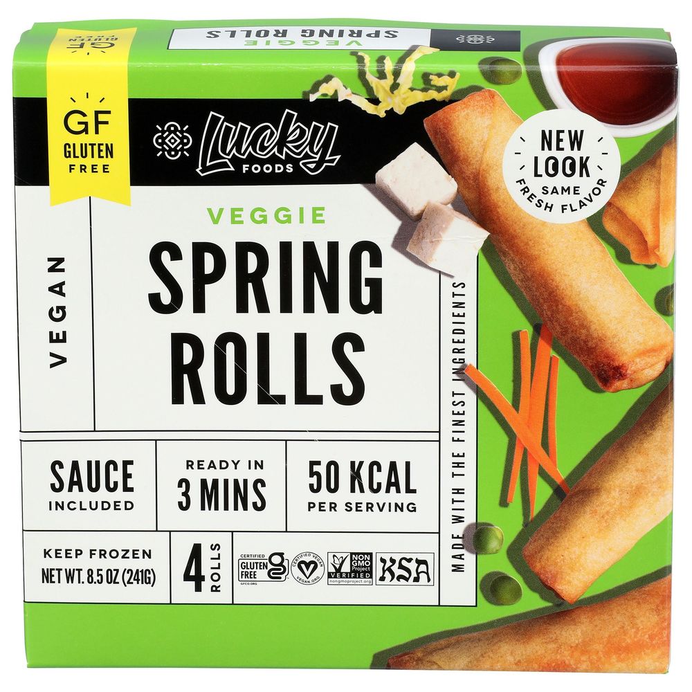 Lucky Original Spring Roll, 8.5 Ounce -- 8 Per Case