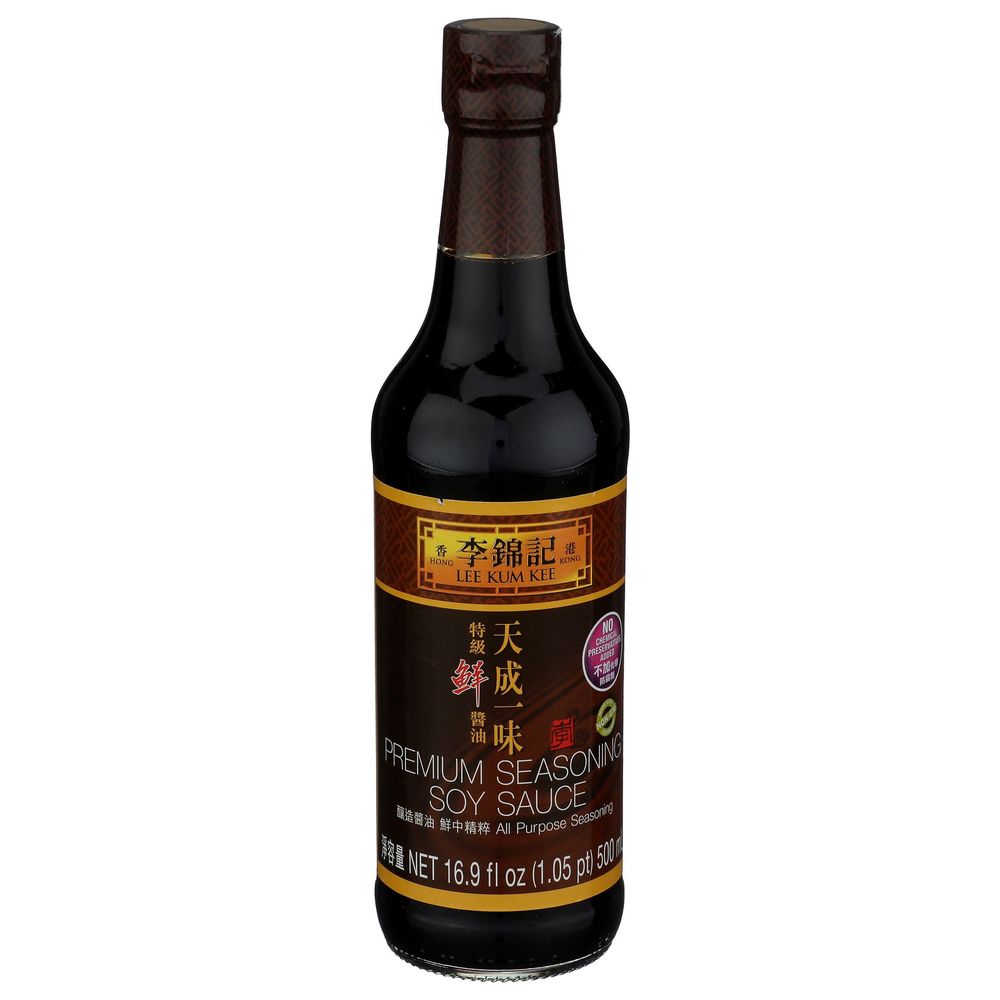 Lee Kum Kee Premium Seasoning Soy Sauce, 16.9 Fluid Ounce -- 12 Per Case