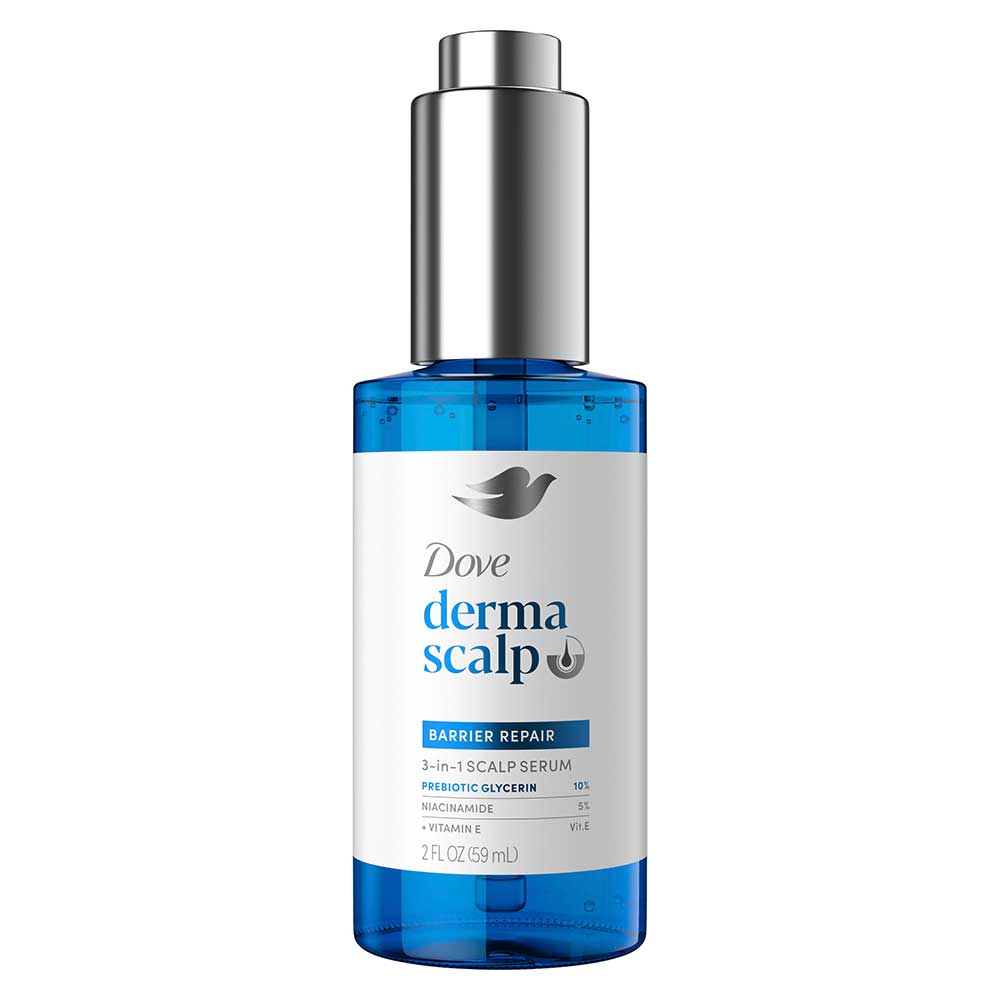 Dove Derma Scalp Barrier Repair 3-in-1 Scalp Serum, 2 Fluid Ounce -- 12 Per Case
