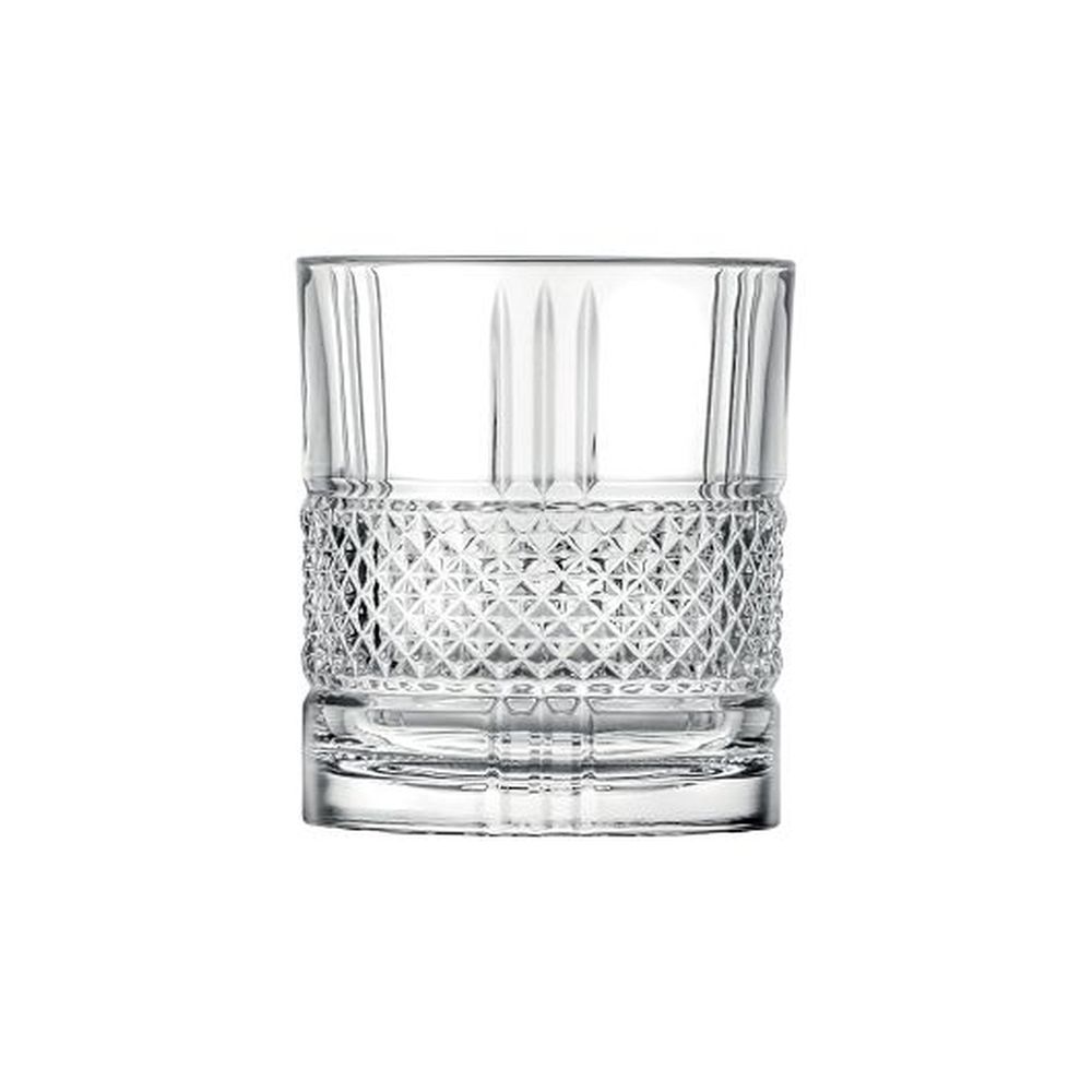 Rcr Brillante 11.25 Ounce Crystalline Double Old Fashioned Tumbler, 12 Count