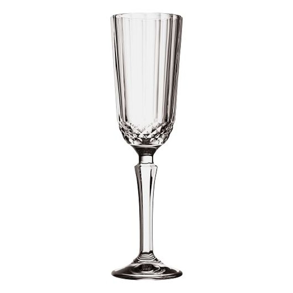 Pasabahce Diony Soda Lime 4.5 Ounce Flute Glass, 24 Count
