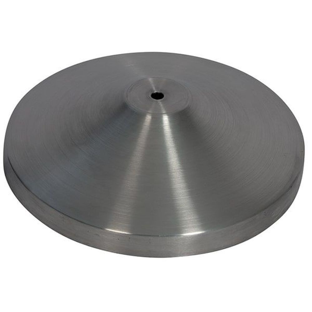American Metalcraft Stainless Steel 15 Inch Dia. Replacement Base For Rsrtrd, Rsrtgy, Rsrtbk Retractable Barrier System