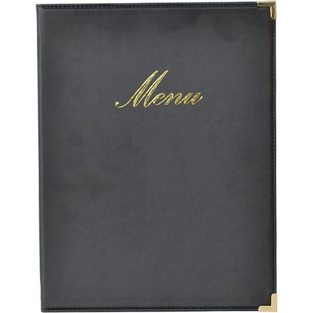American Metalcraft Black Polyurethane Classic Bill Presenter, 10 X 13 Inch