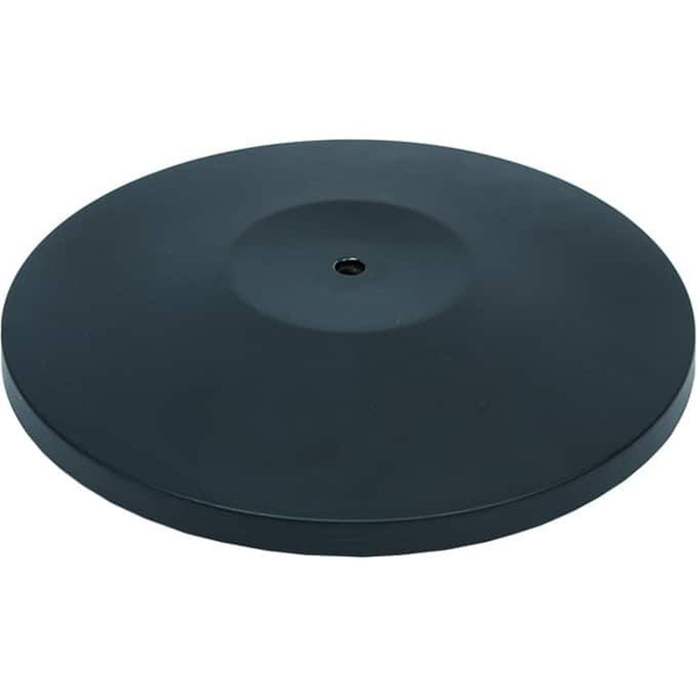 American Metalcraft Black Stainless Steel 15 Inch Dia. Replacement Base For Retractable Barrier System